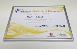 RLT Onsite | RLT Group Achieves Gold WorkingWell certificate…